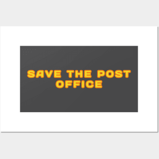 save the post office Posters and Art